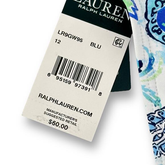 Ralph Lauren Floral Paisley Hipster Bikini Bottoms Bathing Swim Suit Size 12 - Picture 4 of 7